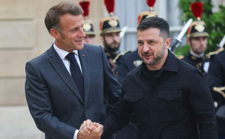 FRANCE - UKRAINE - POLITICS - DIPLOMACY