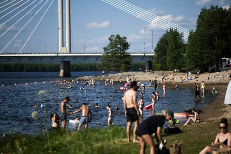 Hellesäätä Rovaniemellä