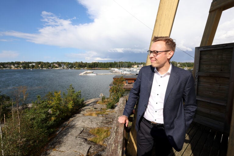 Nykypäivä 20250825 RaumaMinisteri Matias Marttinen Raumalla