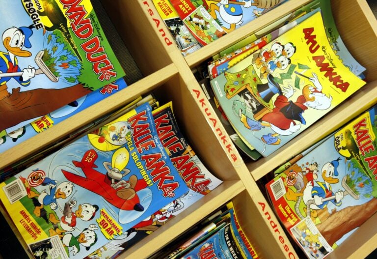 Pohjoismaisia Aku Ankka -lehtiä