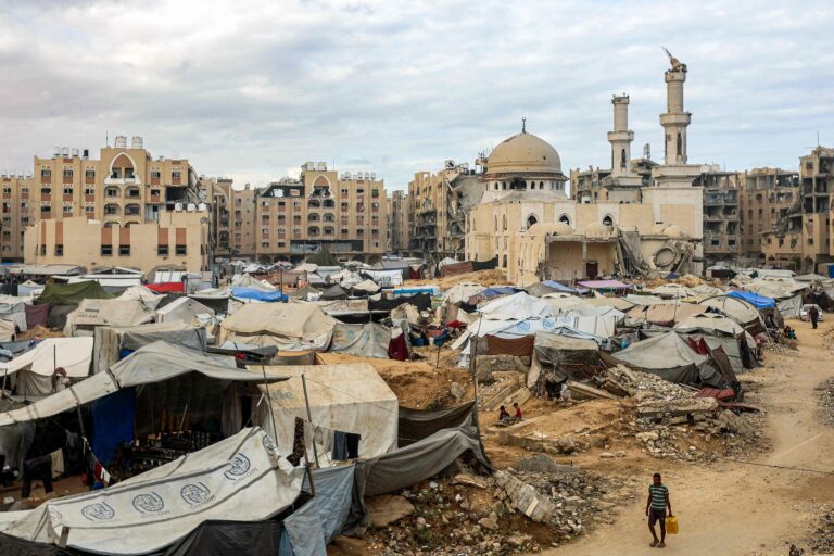 PALESTINIAN - ISRAEL - CONFLICT - GAZA - DISPLACED