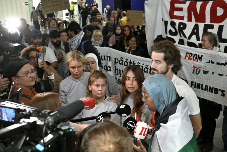 FINLAND - ISRAEL - PALESTINIANS - CONFLICT - DIPLOMACY - AID - FLOTILLA