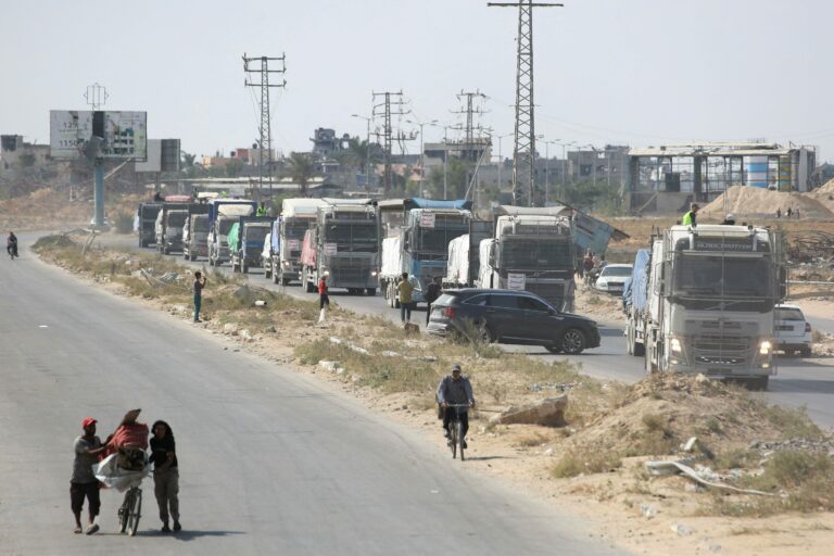 PALESTINIAN - ISRAEL - CONFLICT - AID