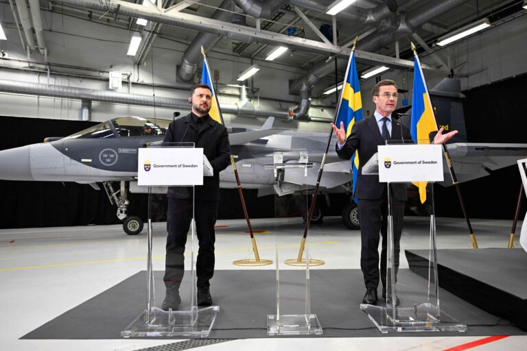 SWEDEN - UKRAINE - POLITICS - DIPLOMACY - DEFENCE