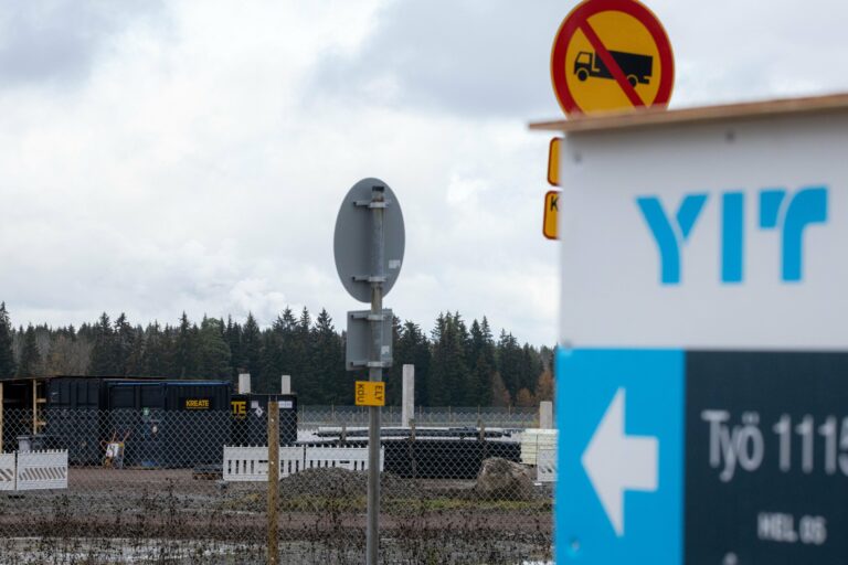 Tiktokin datakeskuksen rungon pystyttäminen alkoi Kouvolassa