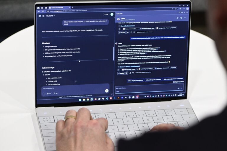 Tekoälyn käyttöä