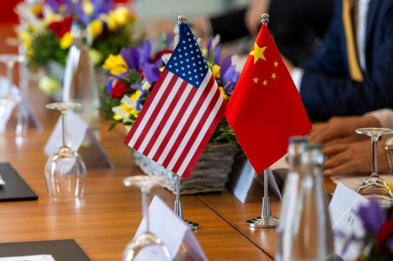 SWITZERLAND - CHINA - US - POLITICS - DIPLOMACY - TRADE