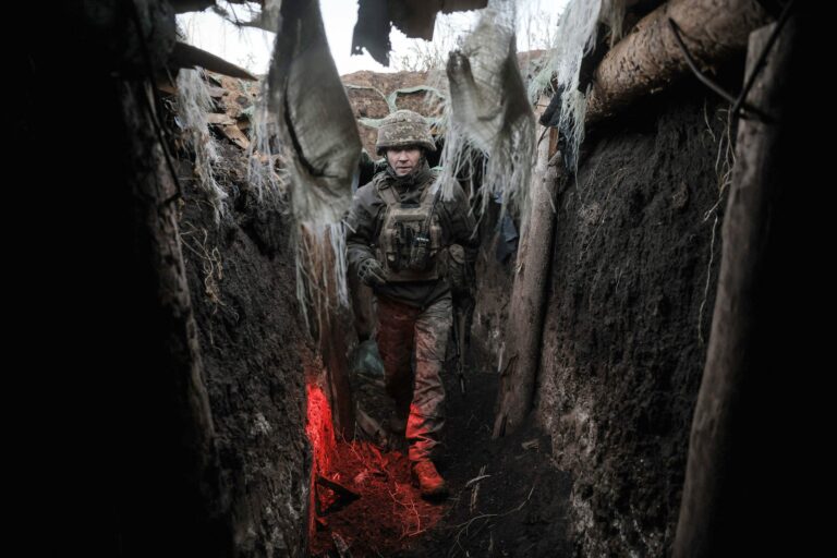 Ukrainan sotilas. AFP / LEHTIKUVA / HANDOUT/ OLEG PETRASIUK/24th