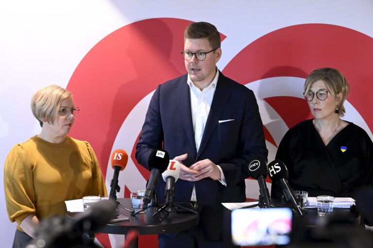 SDP:n puoluevaltuuston kokous Espoossa