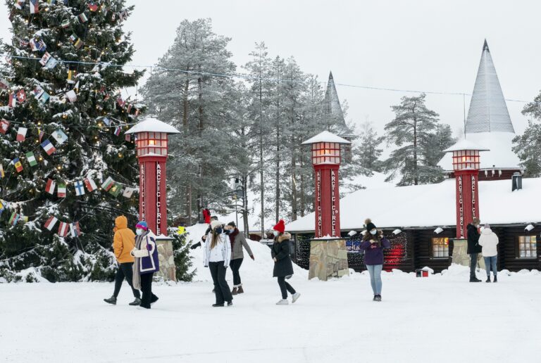 Santa's Village at the Arctic Circle