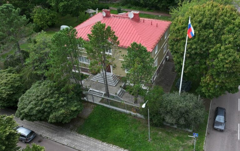 Presidentti Stubbin vierailu Ahvenanmaalla