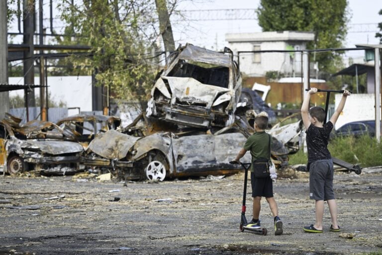 Sodan tuhoja Kiovassa