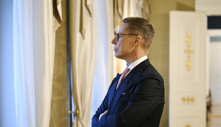 Finnish President Alexander Stubb