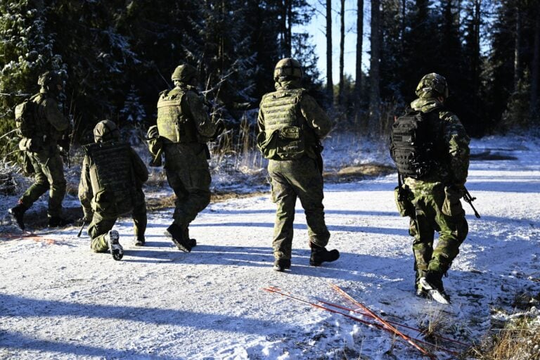 Maanpuolustuskoulutus MPK:n Marras-Hälvä 25 -harjoitus