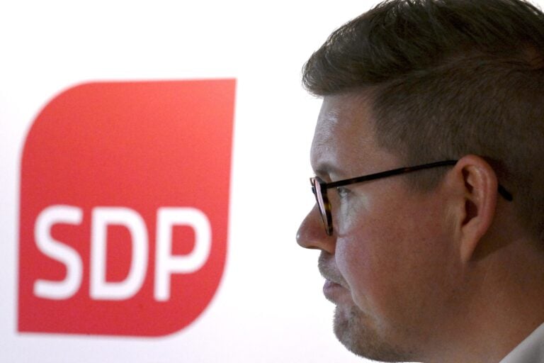 SDP:n puoluevaltuuston kokous Espoossa
