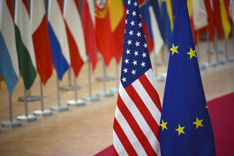 US Commerce Secretary Lutnick visits as EU trade ministers meet