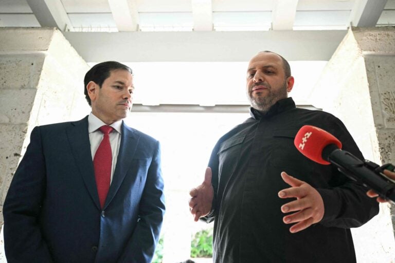 US top officials Rubio and Witkoff meet with an Ukrainian delegation headed by Umerov