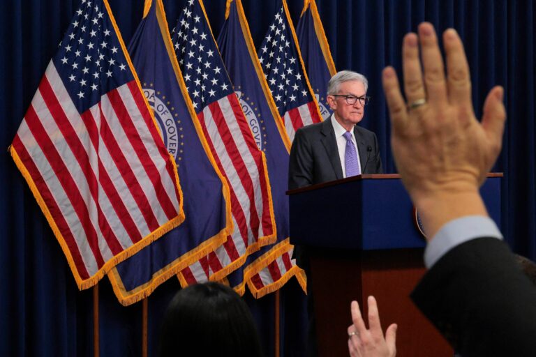Federal Reserve Chair Jerome Powell Speaks During His Monthly News Conference