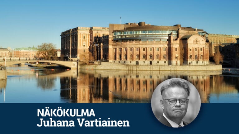 Ruotsin valtiopäivätalo Tukholmassa. kuva: iStcok