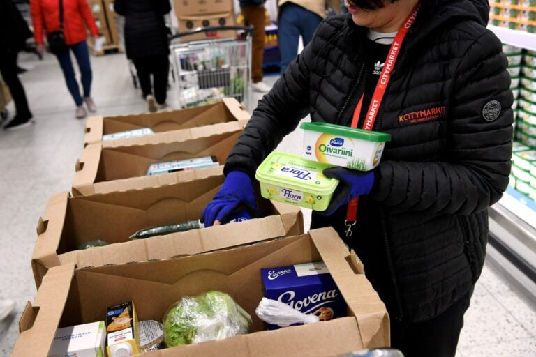 Pääsiäisen ruokaostokset