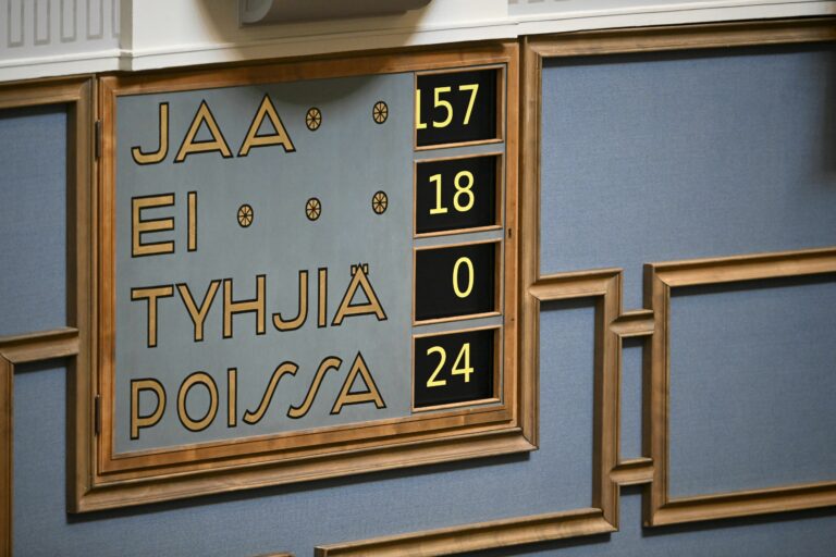 Eduskunta äänestää Ottawan sopimuksesta