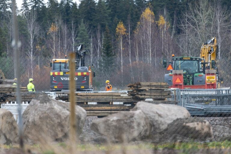 Tiktokin datakeskuksen rungon pystyttäminen alkoi Kouvolassa