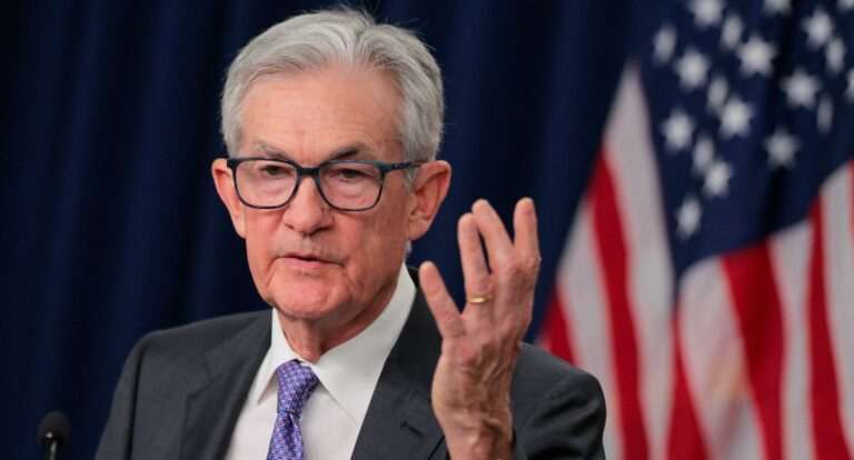 Federal Reserve Chair Jerome Powell Speaks During His Monthly News Conference