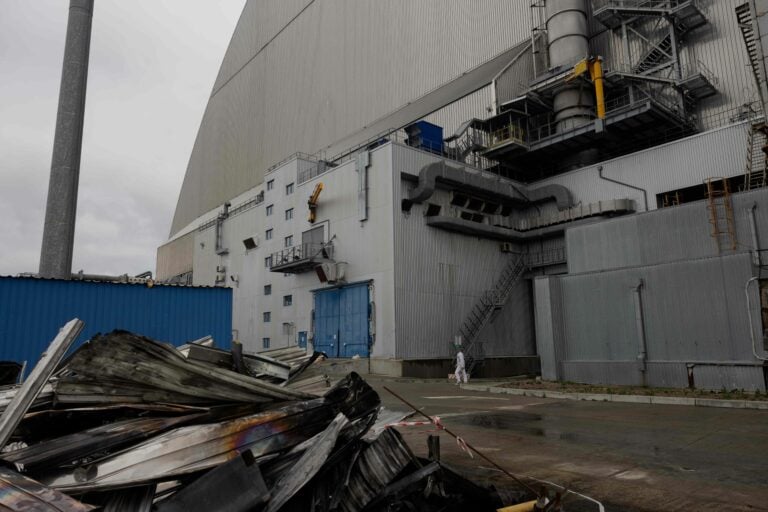 UKRAINE-RUSSIA-CONFLICT-WAR-CHORNOBYL-NUCLEAR