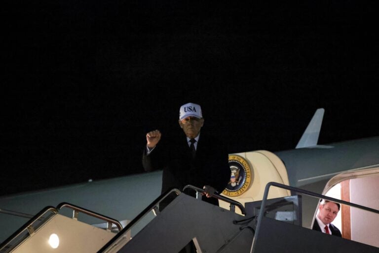 President Trump Spends Weekend At Mar-a-Lago In Palm Beach, Florida