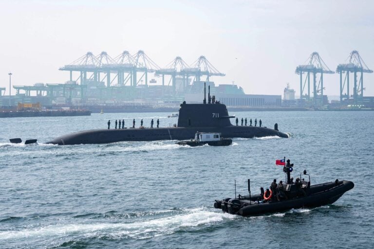 TAIWAN-DEFENCE-SUBMARINE-TRIALS