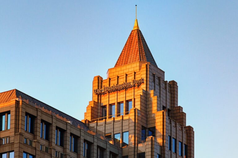 The Washington Post - Newspaper Office in Washington D.C