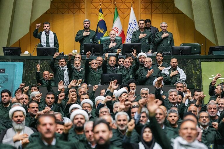 TOPSHOT-IRAN-EU-PROTESTS-IRGC-POLITICS