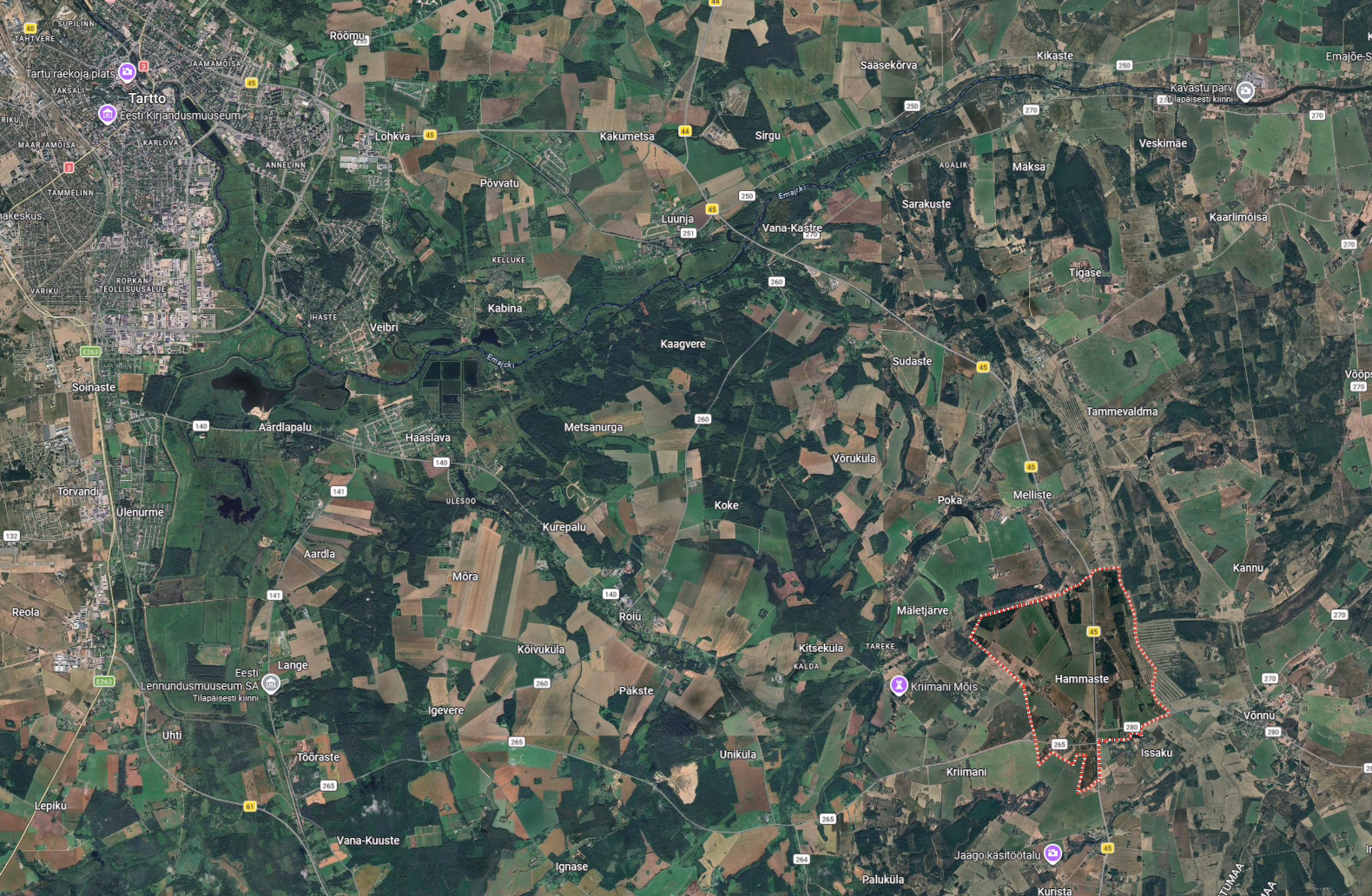 Räjähtänyt drooni putosi 18 kilometrin päähän Tarton keskustasta