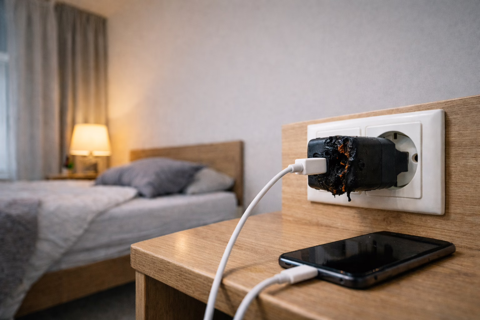 Lataatko sähkölaitetta näin? Tämä virhe aiheuttaa yli sata paloa vuodessa