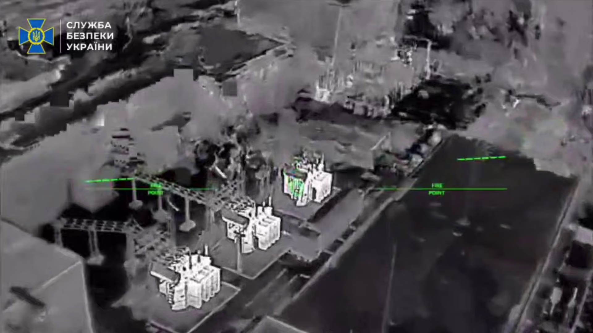 Ukrainan droonit rysäyttävät videolla Venäjän terästehtaaseen