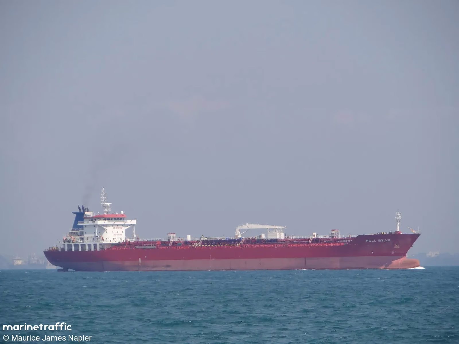 Kiinalaistankkeri lähti testaamaan saarron pitävyyttä