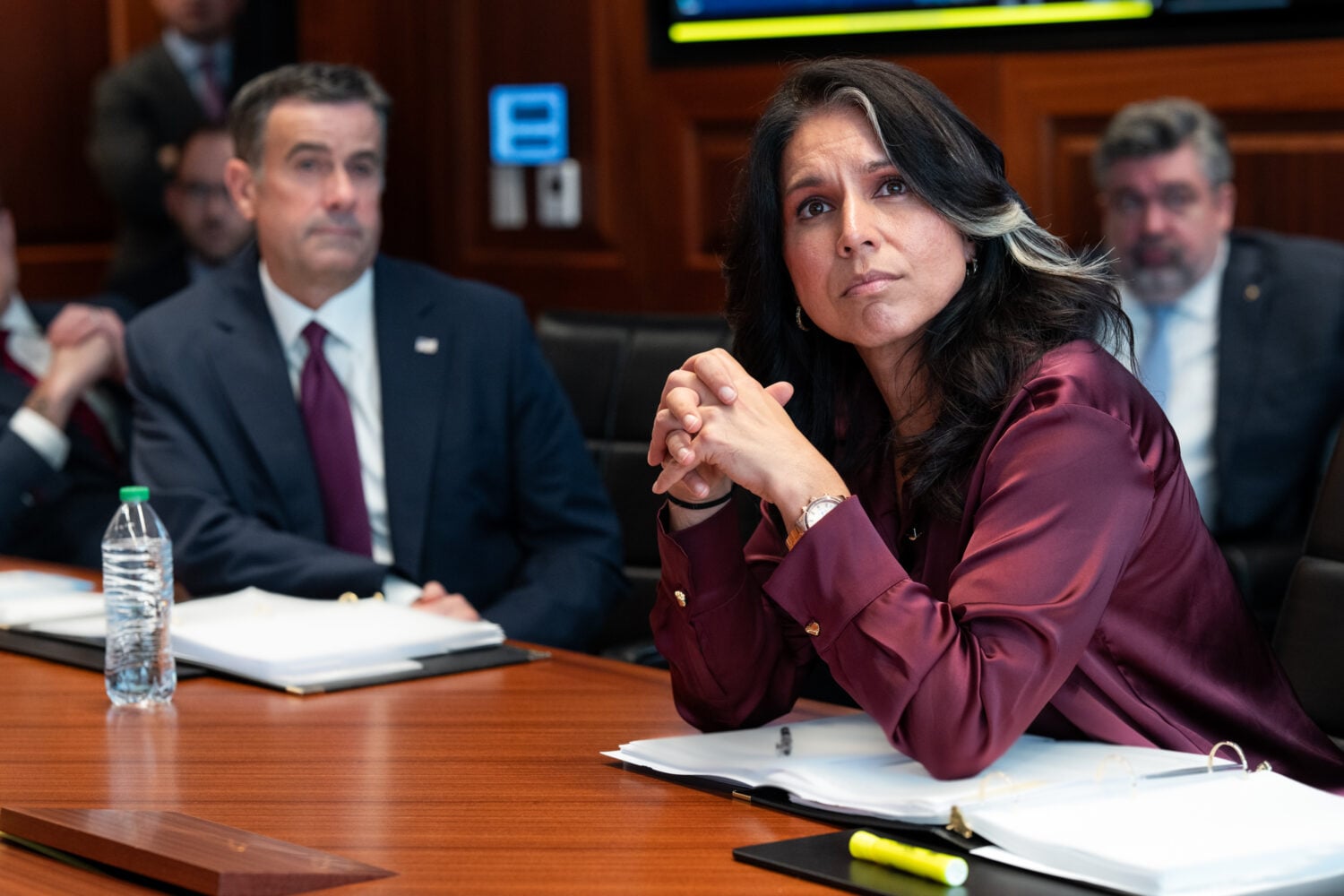 John Ratcliffe ja kansallinen tiedustelujohtaja Tulsi Gabbard