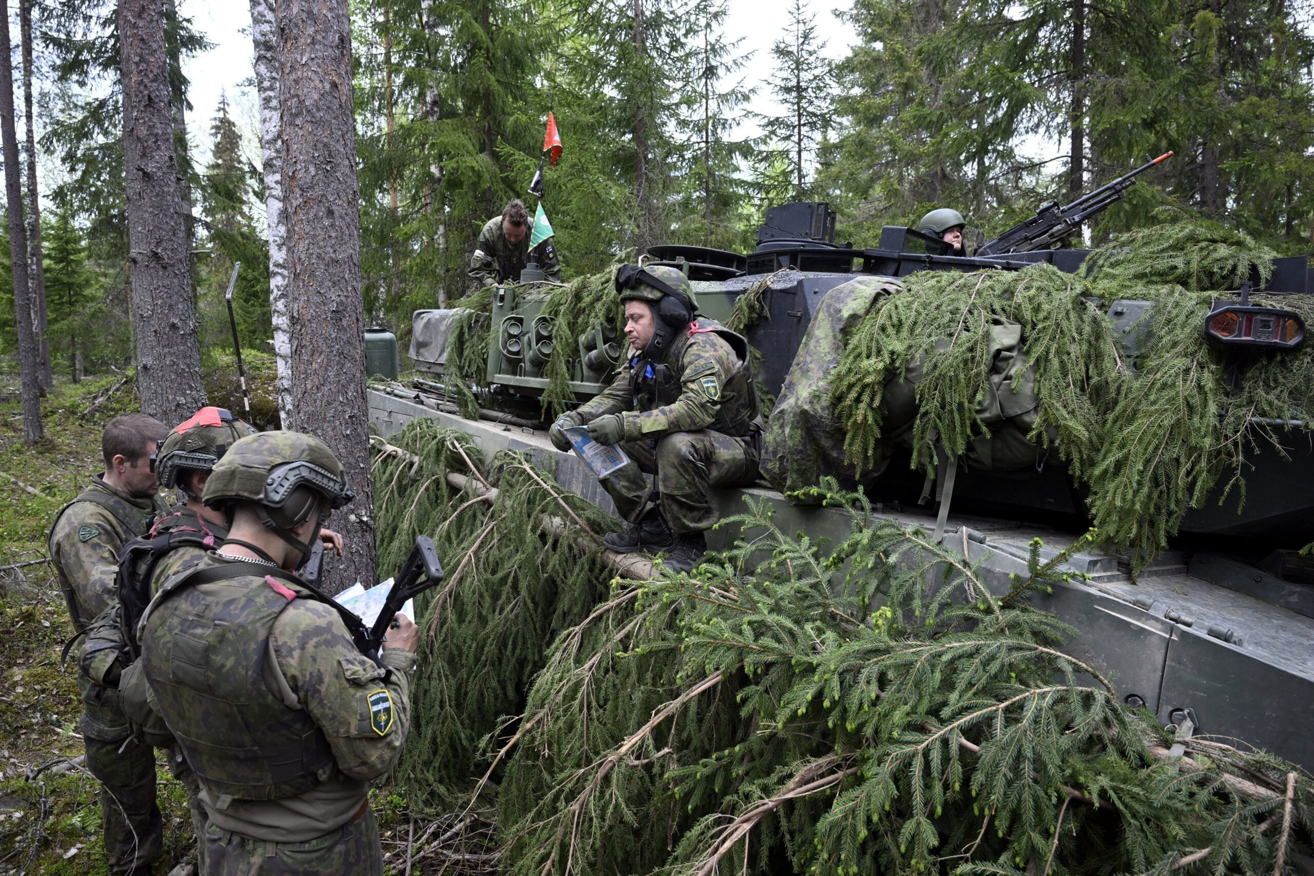 Karjalan prikaati harjoittelee Yhdysvalloissa