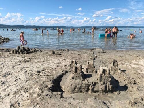 uimareita balatonjärvellä