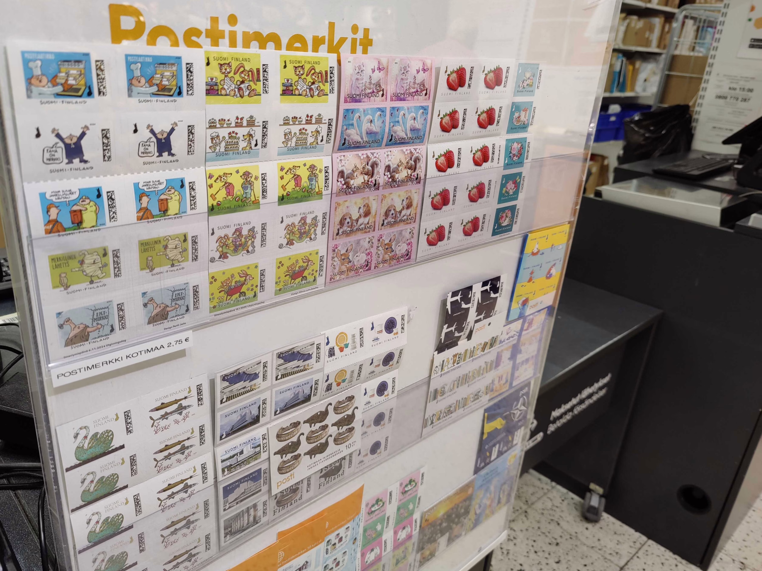Yksi postimerkki maksaa nyt kolme euroa