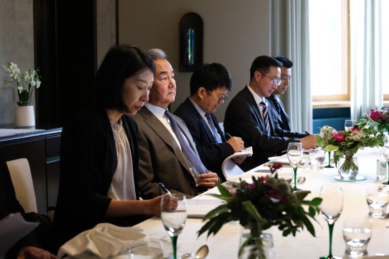 Kiinan ulkoministeri Wang Yi Suomessa