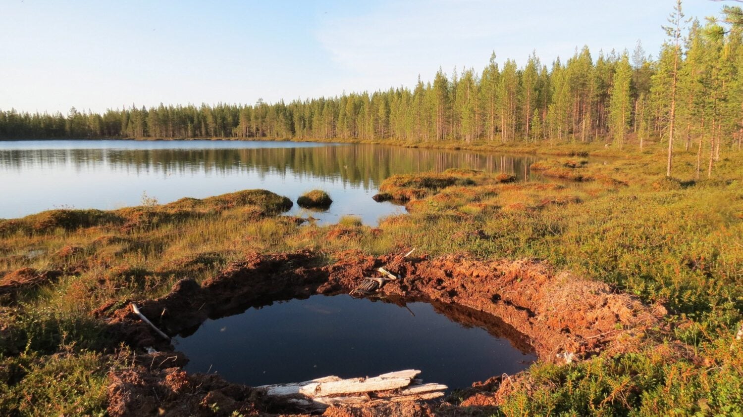 Rovajärven maisemia