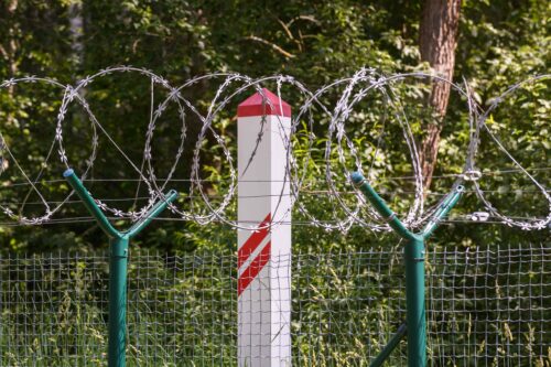 Latvian ja Venäjän välinen raja