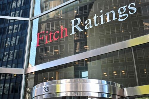 Fitch Ratings New Yorkissa. AFP/LEHTIKUVA/ANGELA WEISS