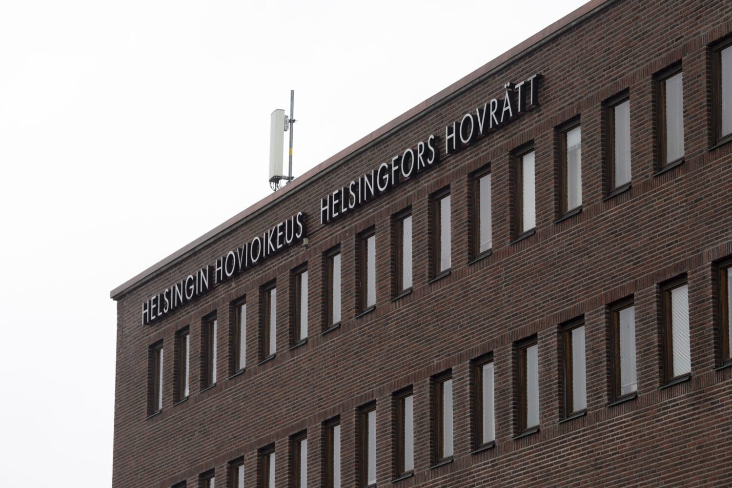 Helsingin hovioikeus. LEHTIKUVA / ELSA PAAKKINEN