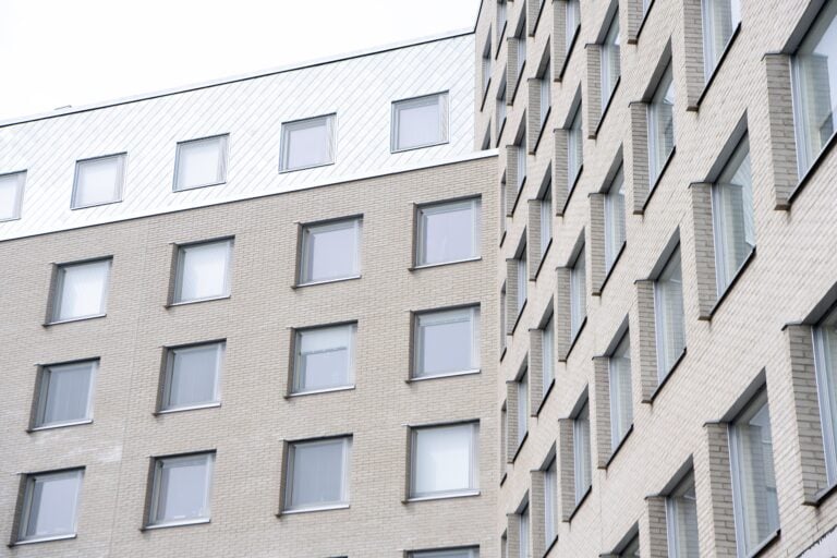 Helsingin seudun opiskelija-asuntosäätiö HOAS:n opiskelijatalo HOAS Kumpula Helsingissä, 22. heinäkuuta 2025. LEHTIKUVA / ELSA PAAKKINEN