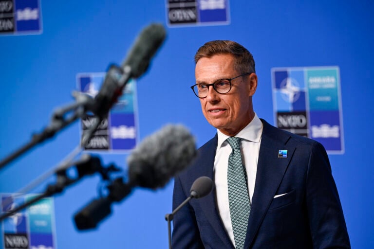 Tasavallan presidentti Alexander Stubb. LEHTIKUVA / EMMI KORHONEN