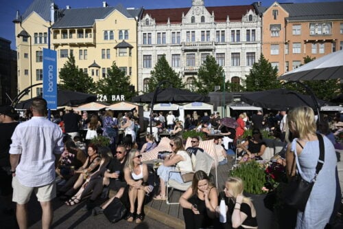Suomen talous on kääntynyt kasvuun. LEHTIKUVA / MARKKU ULANDER