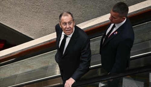 Sergei Lavrov. AFP / LEHTIKUVA / BRENDAN SMIALOWSKI