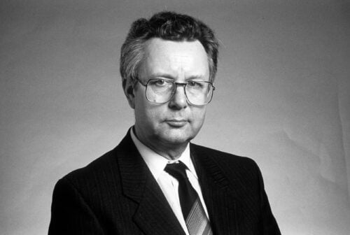 Erkki Pystynen. Arkistokuva vuodelta 1987 (Lehtikuva).
